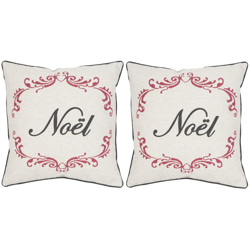Noel Throw Pillow