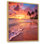 «Beach Photo Sunset Serenade III», reproduction sur toile