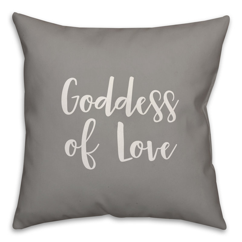  Coussin Goddess of Love, Coussin et housse de coussin, Gris