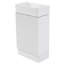 Meuble-lavabo simple 18,6 po avec lavabo blanc