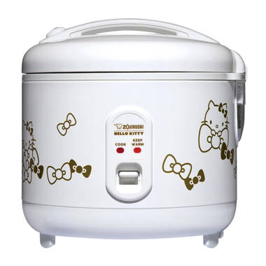 Zojirushi 10-cups Neuro Fuzzy Rice Cooker and Warmer, White (Made in Japan)  - Superco Appliances, Furniture & Home Design