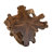 Round Wood Coffee Table Brown