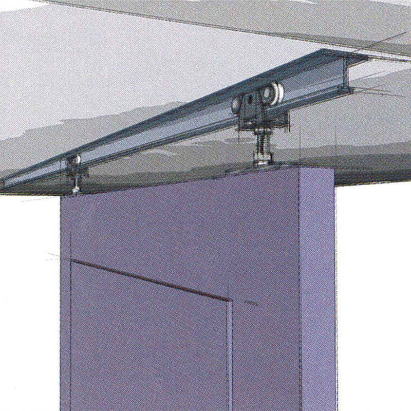 Ensemble de quincaillerie pour porte simple standard TopLine 71-222, 72 po