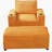 42.8" Oversized Chaise Lounge Chair With Storage Ottoman, Corduroy Sofa Bed With Cup Holders & USB Charging Port,-250170569