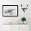 River Thames and London Skyline - Picture Frame Painting Print-56856068-56856070