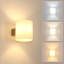 Wooden Base Glass Cylinder Flush Mounted Sconce-749863569