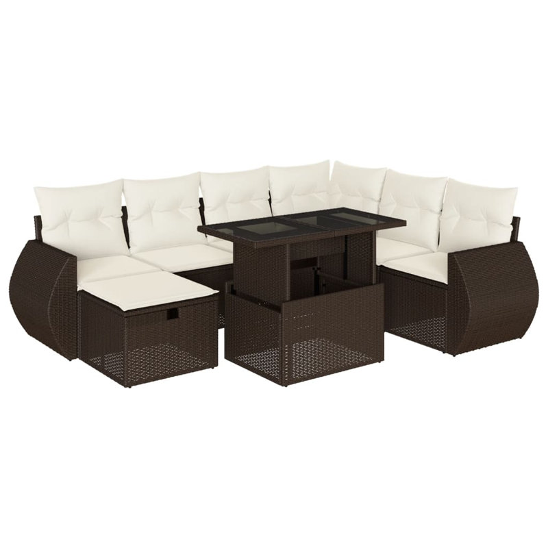 Ensemble de canapé de jardin Vidaxl