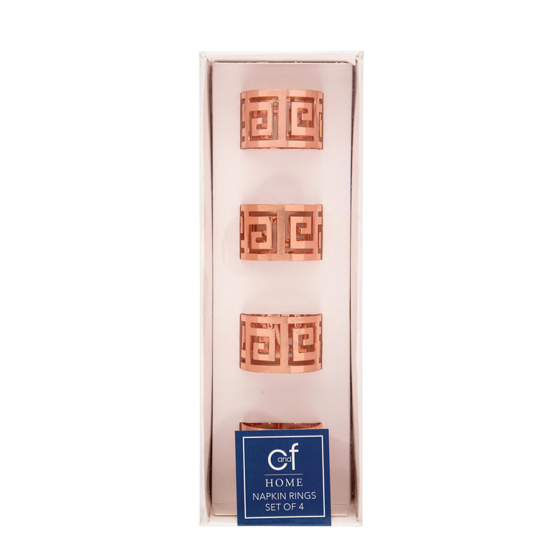 Greek Key Napkin Ring