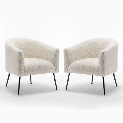 Hisakazu Upholstered Barrel Chair