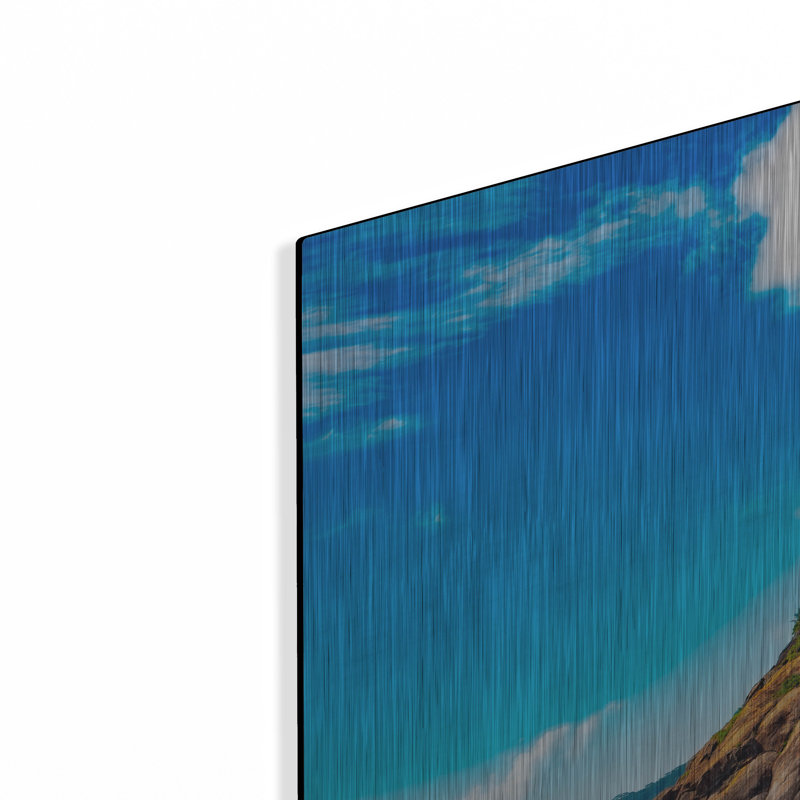 «Majestic Seychelles», art mural en métal, H 24 po x l 36 po
