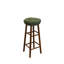 Coussin de tabouret de bar texturé antidérapant, rond de 14 pouces, ensemble de 4-1082147167