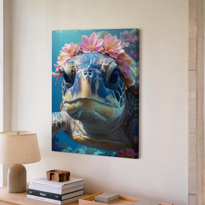 Toile, art mural sous-marin réaliste