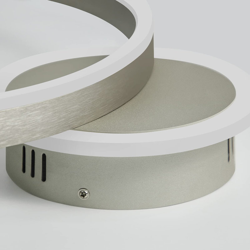 Ivy Bronx 2-Light 48cm LED Integrated Semi Flush Mount