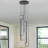 Savea 5-Light Chandelier Long High Ceiling Cluster Pendant for Hallway Staircase Remote Dimmable-1863845627
