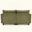 Canapé moderne en chenille, canapé compact à 2 places avec deux ports de chargement USB et poches latérales, petit canapé pour chambre, bureau et appartement.-131204360