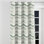 Rideaux Modern Modern - ligne abstraite ondulée sauge beige avec œillets - 1 panneau