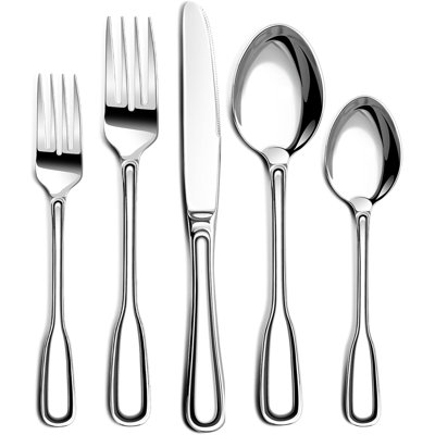 Heavy Duty Stainless Steel Tableware Set