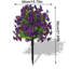 1 paquet de fleurs artificielles pour l'extérieur, arbustes résistants aux rayons UV, plantes, fausse fleur, verdure pour cuisine de bureau, décoration de jardin-905082765