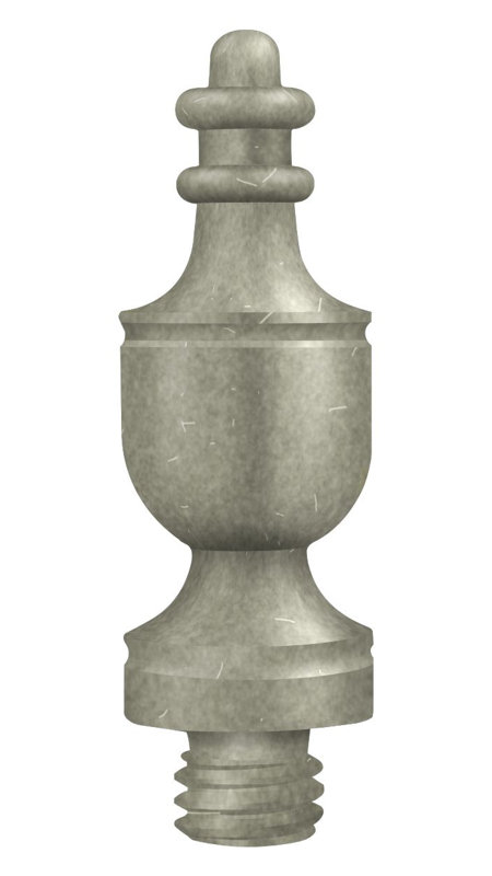Embout de charnière central urn, Blanc, bronze clair