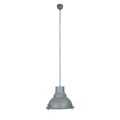 Irene 1 - Light Grey Dome Pendant
