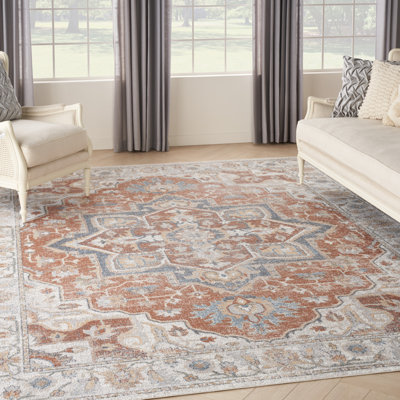 Lago Vista Washable Oriental Indoor Rug