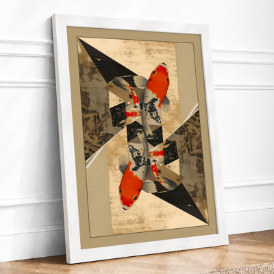 Cardinal Symmetry Eclectic - Framed Print