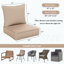 Ensemble de coussins d'extérieur l 6 po x P 24 po Wynee-947924942