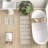 Woven Texture Stripe Bath Rug-221598999