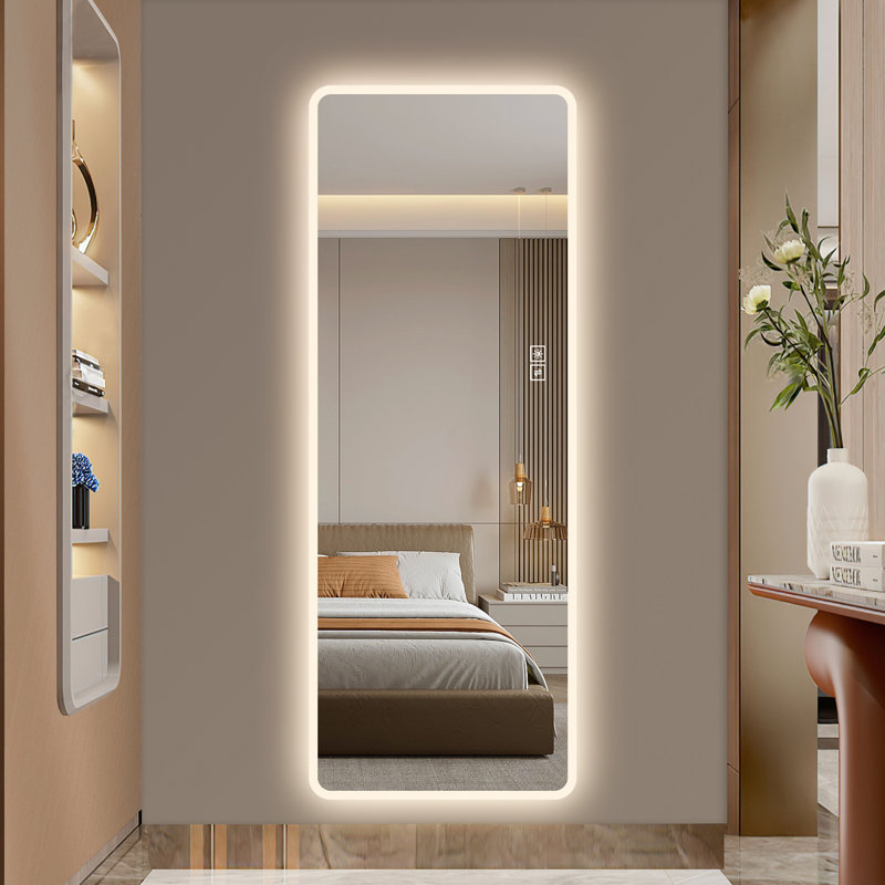 Miroir à DEL pleine longueur avec lumières, Clear