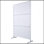 Écran d'intimité extérieur et intérieur en métal H 76 po x l 48 po, écran d'intimité décoratif autoportant pour terrasse de balcon de terrasse, panneaux de clôture d'intimité pour jardin extérieur PS107