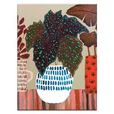 Begonia by Amanda Skye-Mulder - Painting