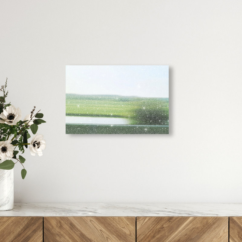 Velocity Meadow I Print by Oliver Gal, 10"H x 15"W, Gallery Wrapped
