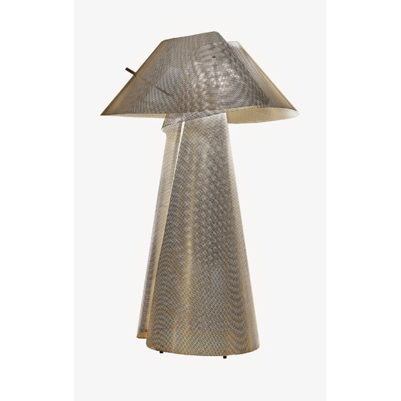 Whirlwind Table Lamp, 13.7" H x 7.4" W x 7.4" D