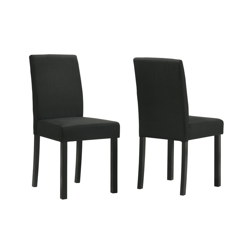 Resia Black Dining Chair, Set of 4