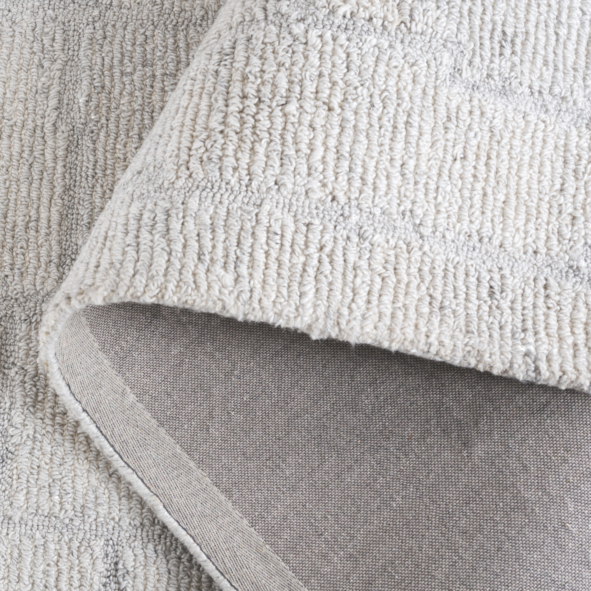 Lonzo Handmade Beige Rug, Runner 2'3" x 8'