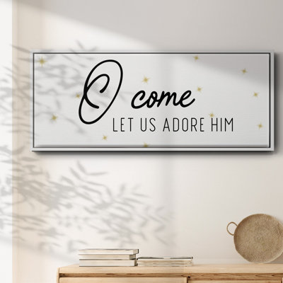 O Come - toile encadrée