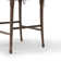 Fayth Stool with Cushion-Dulane Mahogany