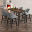Tabouret de bar et de comptoir pivotant-1173634373