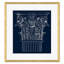 Blue Cornthian I & Blue Cornthian II Print by David Phoenix