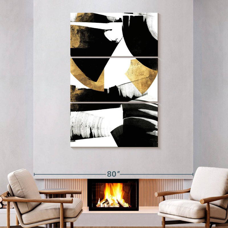 Avery Art Deco II, 74" H x 48" W