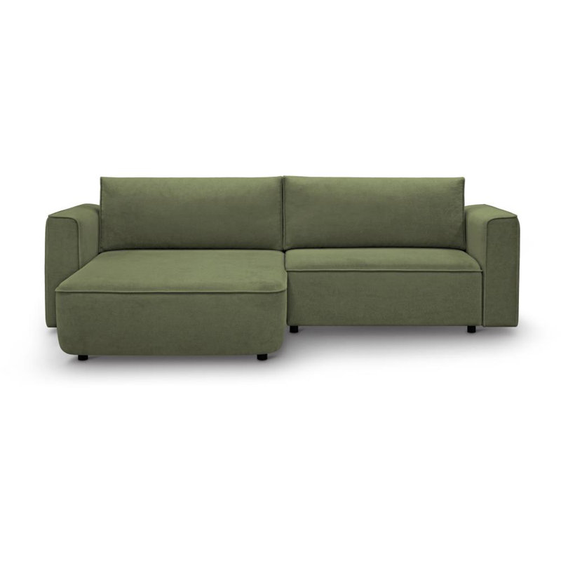 Arijanit 3 Seater Sofa Bed, Green