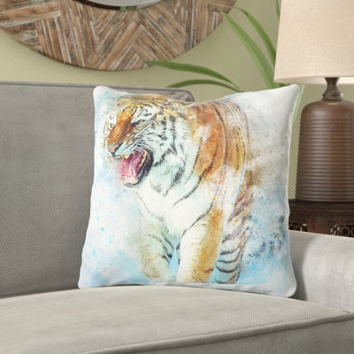Eirwen Outdoor Reversible Throw Pillow