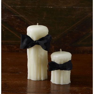 Unscented Pillar Candle