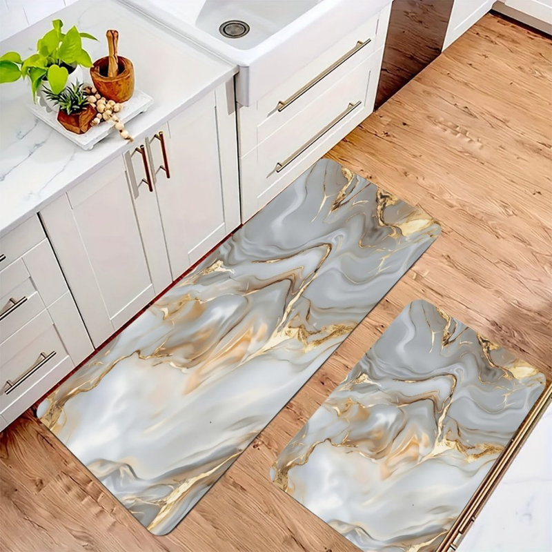 Tapis de cuisine 2 pièces