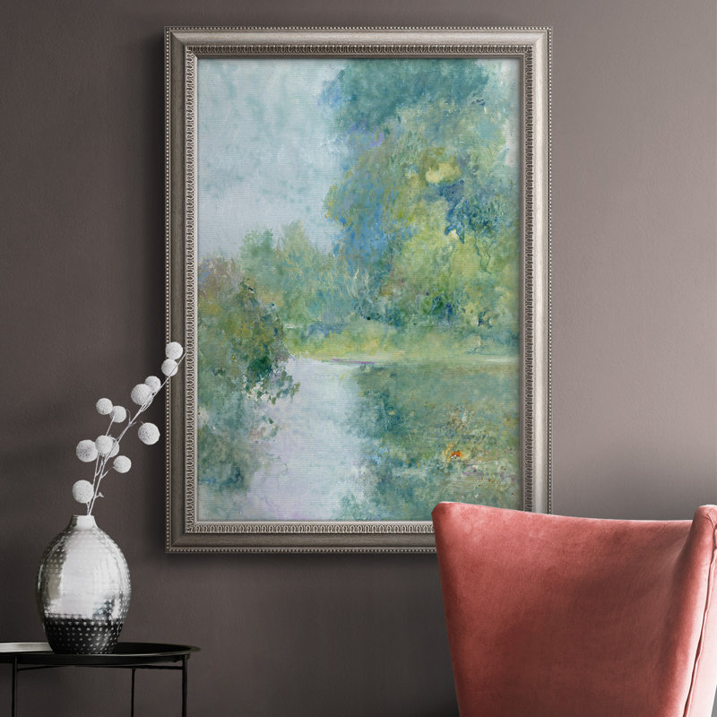 Tranquil Stream II - Single Picture Frame Print on Canvas, 27" H x 18" W x 2.5" D