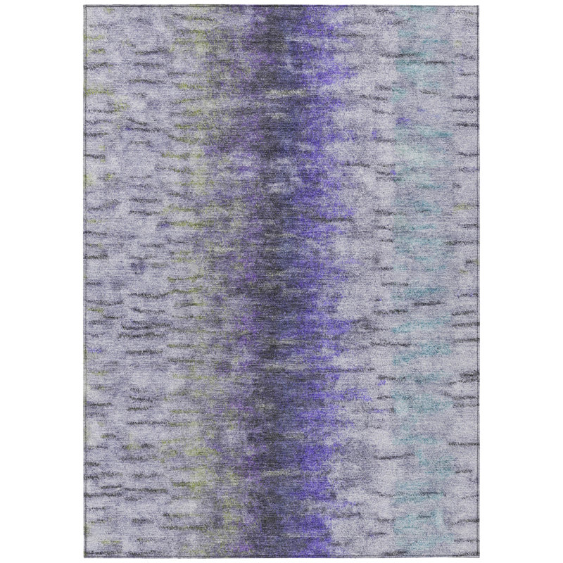 Machine Washable Indoor/Outdoor Bingel ACN2319 Casual Rug, Rectangle 2'6" x 3'10"