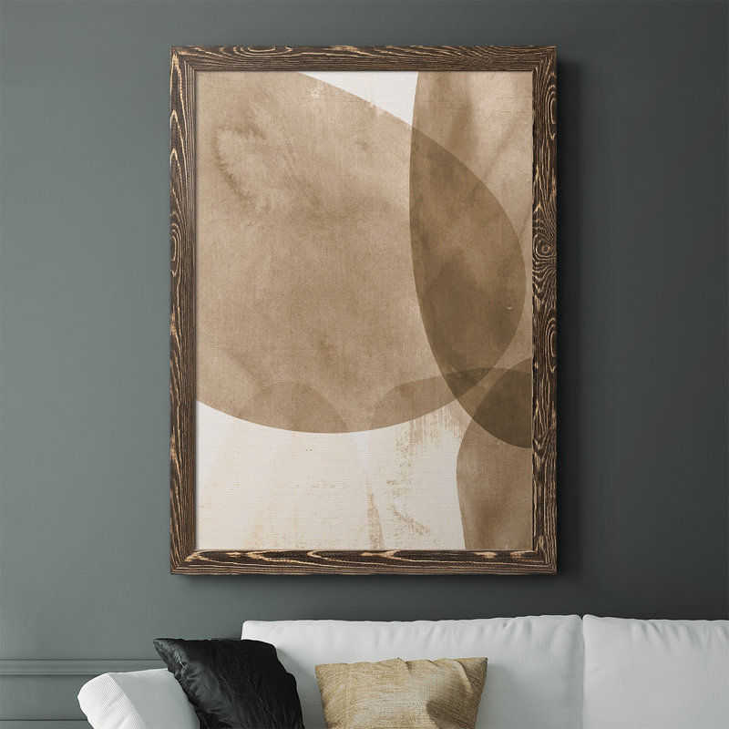 Retherford, objet neutre I - reproduction de photo sur toile, H 43,5 po x l 31,5 po x P 1 po, Noyer