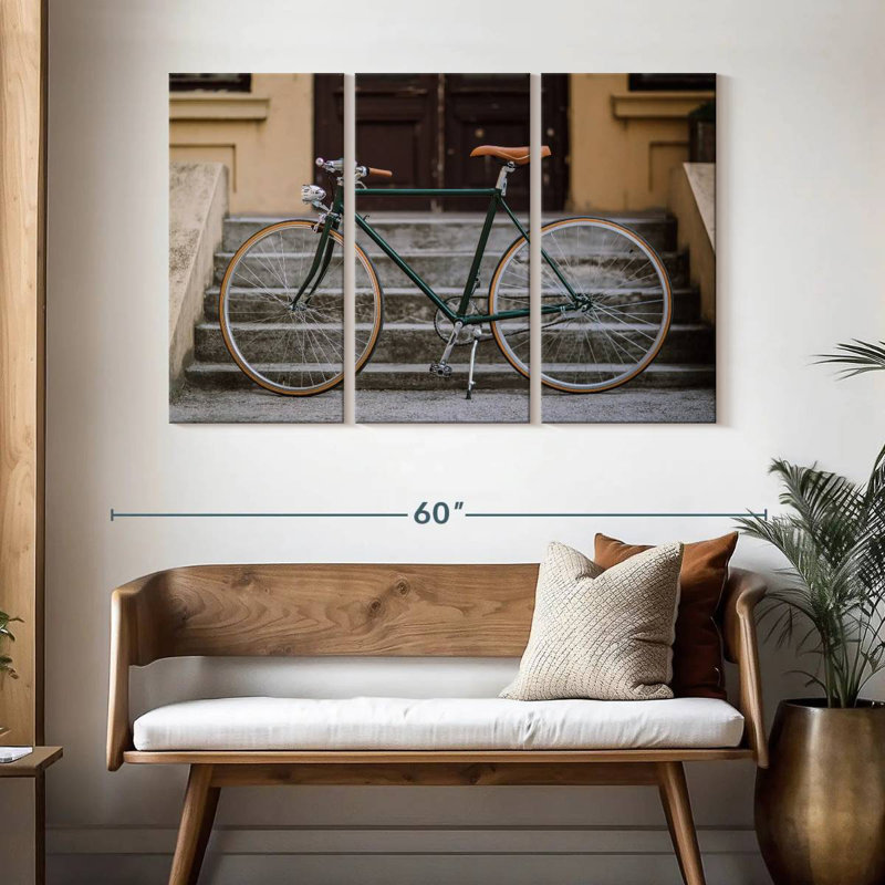 Vélo vert Mehar Vintage, H 32 po x l 50 po
