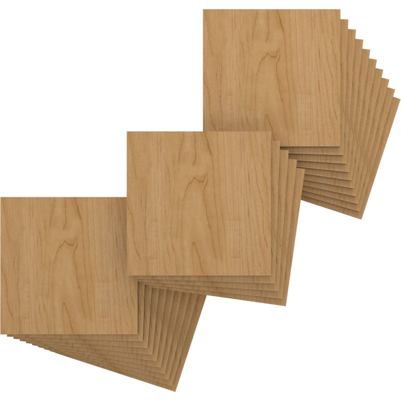 Planches en bois, Érable, H 11,75 po x l 11,75 po x P 0,38 po