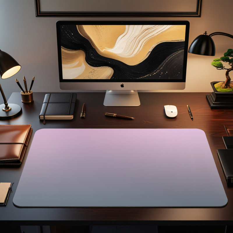 Polyester Desk Pad, 23.6x13.8